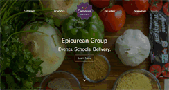 Desktop Screenshot of epicureangroup.net
